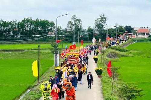 Lễ hội Bà Chiêm Sơn được công nhận Di sản văn hóa phi vật thể quốc gia