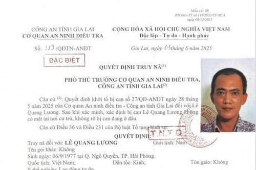 Truy nã tội phạm