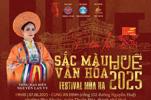 Tuần lễ 'Áo dài cộng đồng Huế' - điểm nhấn di sản trong đêm diễn 'Sắc màu văn hóa'