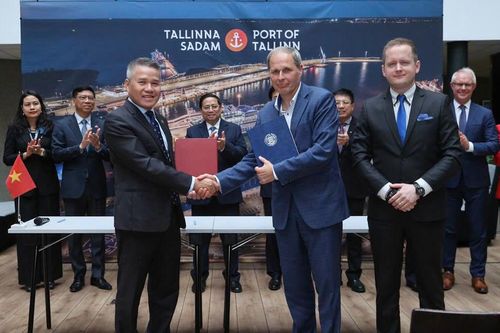VIMC 'bắt tay' cảng biển lớn nhất Estonia thúc đẩy phát triển cảng xanh