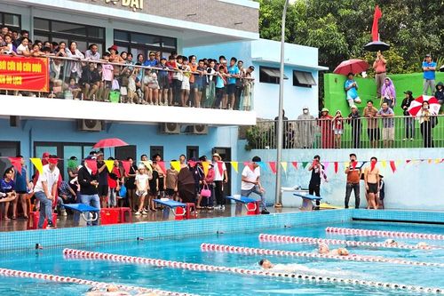 273 VĐV tham gia Giải Bơi cứu đuối học sinh, thanh thiếu nhi