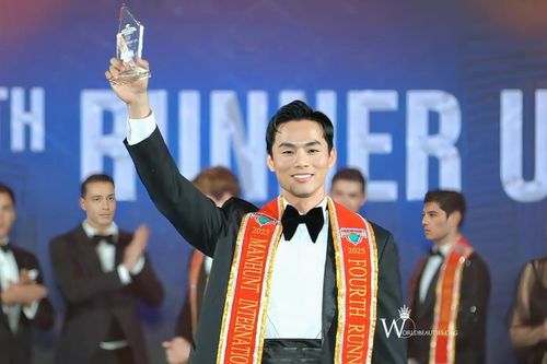 Đại diện Việt Nam đăng quang Á vương 4 'Nam vương quốc tế 2025'