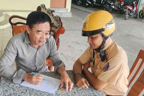 CSGT TPHCM xử lý tài xế xe ba bánh chạy ngược chiều từ clip trên MXH