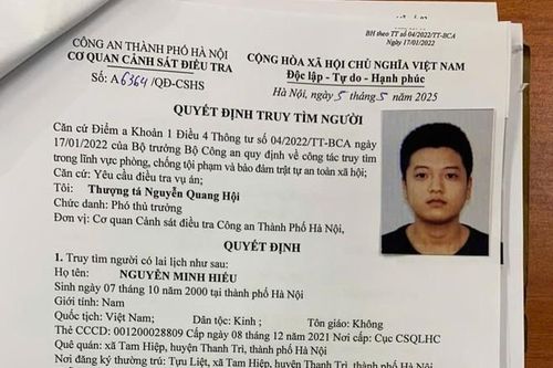 Thông báo tìm người liên quan vụ Cố ý gây thương tích