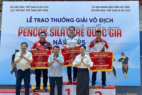 Pencak Silat Thanh Hóa giành ngôi nhất toàn đoàn lứa tuổi 17-20 tại giải vô địch trẻ quốc gia 2025