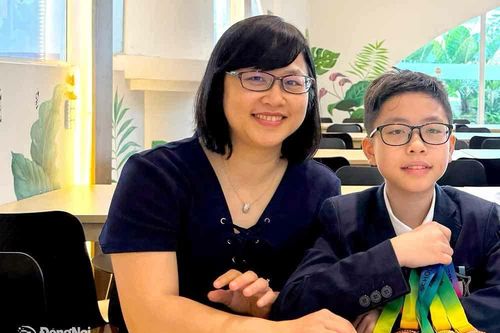 Cậu học trò mê Toán học