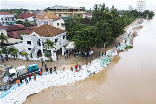 Lào: Tăng cường phòng chống thiên tai mùa mưa 2025