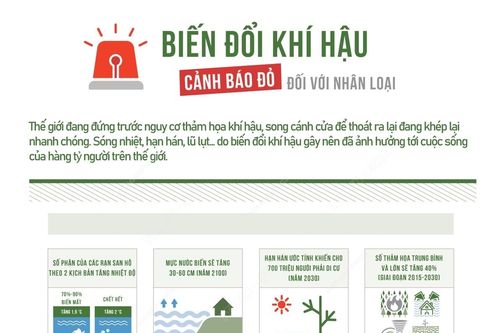 'Cảnh báo đỏ' đối với khí hậu toàn cầu