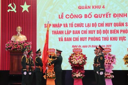 Thành lập Bộ Chỉ huy Quân sự tỉnh Quảng Trị mới
