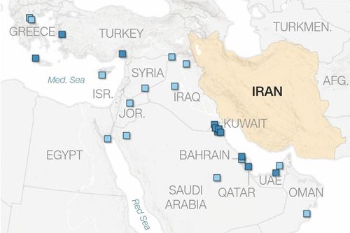 Iran tấn công tên lửa vào căn cứ quân sự Mỹ ở Qatar