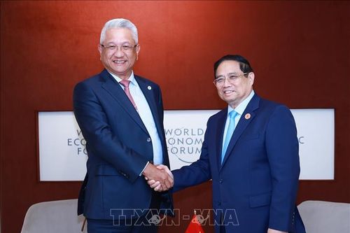 Thủ tướng Phạm Minh Chính làm việc với các tập đoàn và quỹ đầu tư phát triển công nghệ