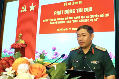 Bộ tư lệnh 86 thi đua đổi mới sáng tạo và chuyển đổi số