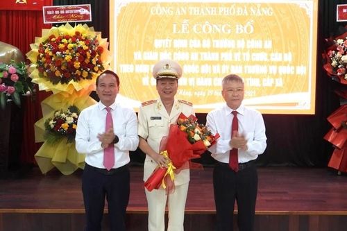 Thiếu tướng Nguyễn Hữu Hợp giữ chức Giám đốc Công an TP Đà Nẵng sau sáp nhập