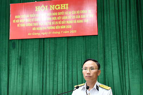 Đảng ủy Vùng 5 Hải quân quán triệt, triển khai thực hiện Nghị quyết số 59 của Bộ Chính trị