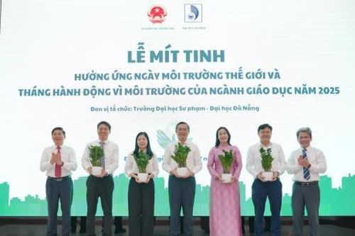 Ngành Giáo dục hưởng ứng Ngày Môi trường thế giới và phát động Tháng hành động vì môi trường