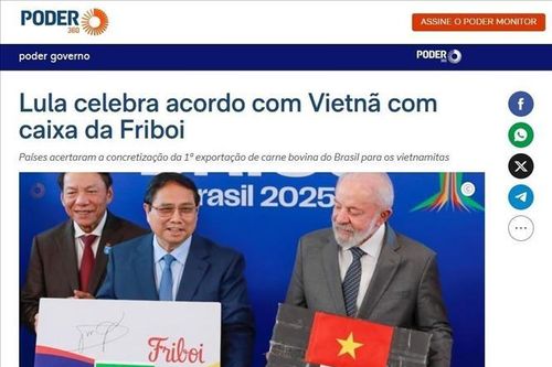 Truyền thông Brazil đưa tin đậm nét hoạt động của Thủ tướng Phạm Minh Chính