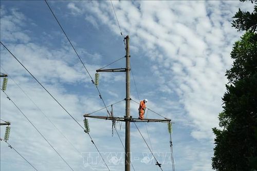 Sự cố chập điện trên đường dây 110kV Nông Cống - Nghi Sơn đã được khắc phục