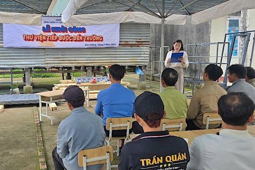 Gia Lai: Khởi công xây dựng Thư viện tiếp bước đến trường tại Trường Tiểu học Kon Chiêng số 2