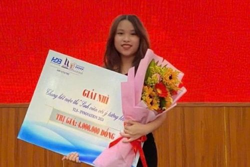 Lâm Thị Tú Anh – Nữ sinh Kỹ thuật chinh phục loạt giải thưởng khởi nghiệp và học bổng danh giá