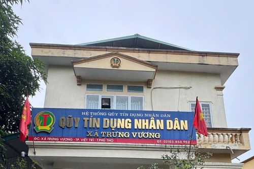 Quỹ tín dụng nhân dân xã Trưng Vương thông báo về việc sửa đổi, bổ sung Giấy phép hoạt động