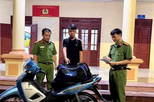 Tuần tra phòng chống bão, tóm gọn tên trộm xe