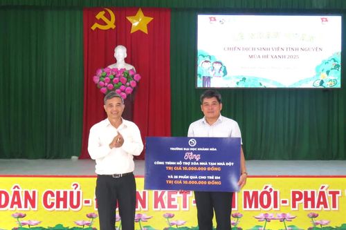 Xã Đại Lãnh: Ra quân Chiến dịch sinh viên tình nguyện mùa hè xanh năm 2025