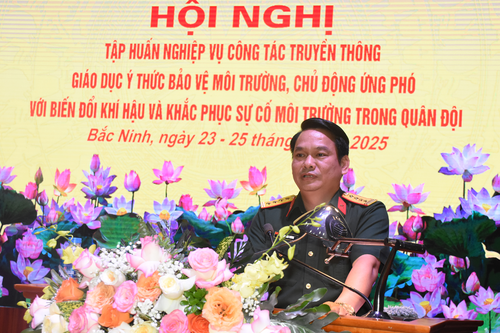 Tổng cục Chính trị Quân đội nhân dân Việt Nam: Trang bị kiến thức về bảo vệ, khắc phục sự cố môi trường