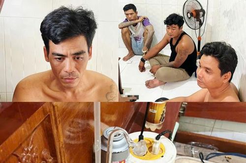 Công an phường ở Cần Thơ bắt quả tang nhiều đối tượng sử dụng 'hàng đá'