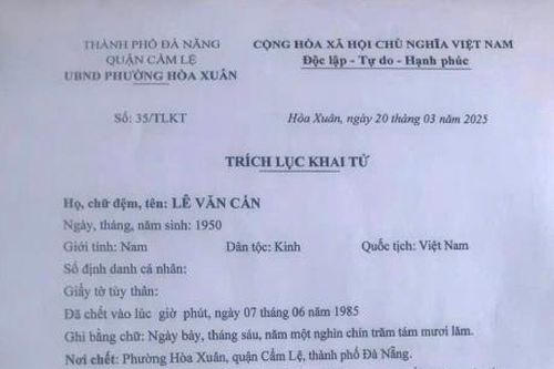 Chết 40 năm vẫn được thừa kế đất đai!