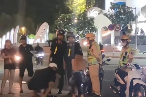CSGT xử lý thanh, thiếu niên 'đi bão' sau chiến thắng của U23 Việt Nam gây mất ATGT