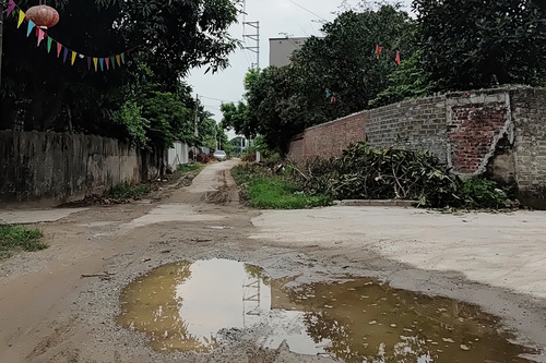 3 năm chưa xong hơn 750m đường
