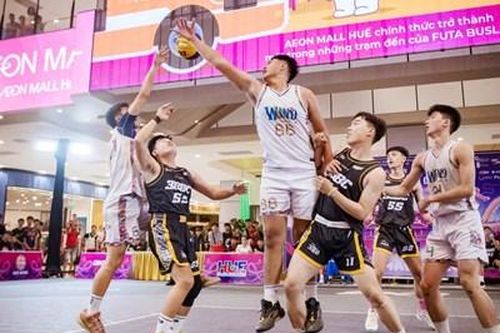 Nhiều tỉnh, thành tham dự giải bóng rổ 3x3 Cố đô Huế lần II-2025