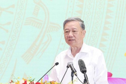 Tổng Bí thư dự gặp mặt đại biểu Bộ Quốc phòng, Bộ Công an và Bộ Ngoại giao