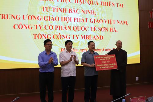 Tiếp nhận hơn 4,6 tỷ đồng ủng hộ đồng bào bị thiệt hại do thiên tai