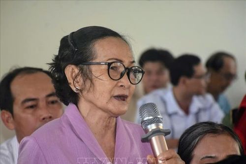Nữ thương binh nặng lòng với các nạn nhân da cam