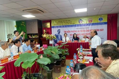 Tìm phương án tối ưu việc trình bày văn bản Quốc ngữ Truyện Kiều