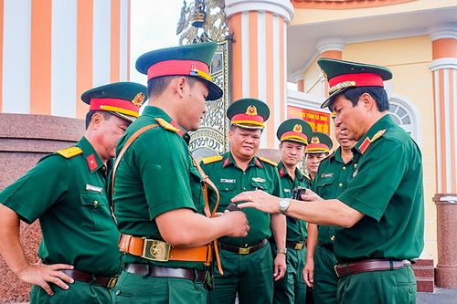 Phúc tra các Ban Chỉ huy phòng thủ khu vực tỉnh Cà Mau