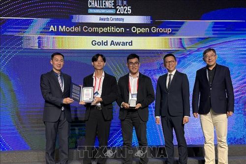 Ba kỹ sư Việt xuất sắc đoạt quán quân Global AI Challenge tại Hong Kong