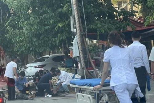 Giây phút 2 người đàn ông bị điện giật ngưng tim được cứu sống