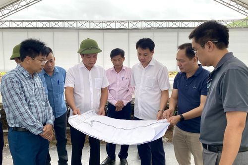 Chuẩn bị cho lễ động thổ trang trại chăn nuôi lợn công nghệ cao Gia Hân