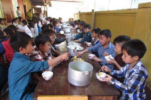 Dự kiến hỗ trợ bữa ăn trưa học sinh xã biên giới đất liền cao nhất 450.000 đồng/tháng