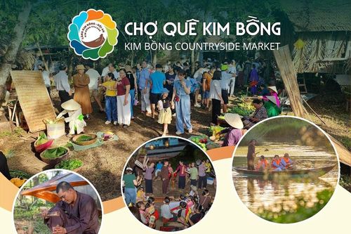 Nhiều hoạt động văn hóa, nghệ thuật tại Chợ quê Kim Bồng