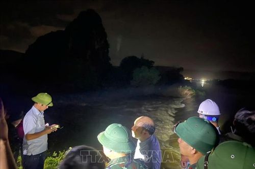 Ảnh hưởng bão số 5: Thanh Hóa khẩn trương khắc phục sự cố tại các tuyến đê