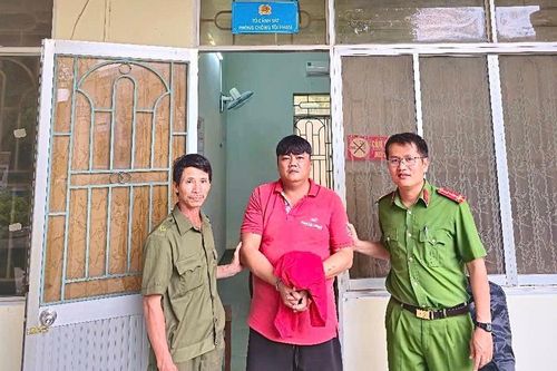 Công an xã Tây Sơn phối hợp bắt giữ đối tượng gây rối trật tự công cộng