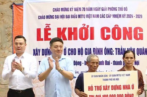 Đẩy mạnh chương trình xây dựng nhà đại đoàn kết, hỗ trợ các hộ nghèo