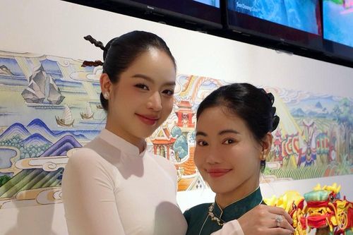 CEO Phạm Kim Dung và Hoa hậu Thanh Thủy quảng bá văn hóa Việt tại Osaka Expo 2025