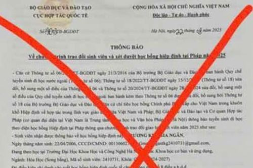 Cảnh báo thông tin giả mạo học bổng du học