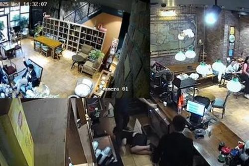 Khách hàng hành hung nam thu ngân vì bị nhắc nhở hút thuốc lá