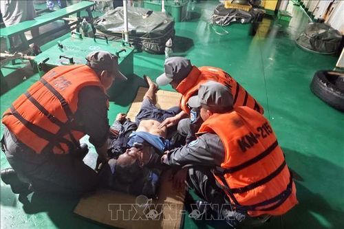 Kịp thời cấp cứu ngư dân bị ngộ độc trên biển