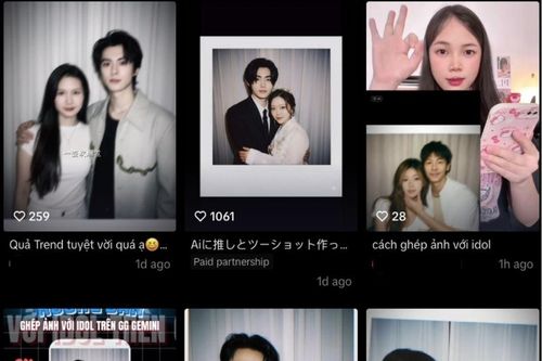 Mặt trái của ảnh photobooth ghép cùng thần tượng